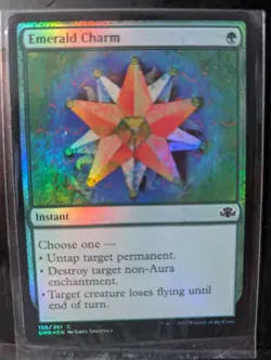 Emerald Charm Foil 158 DMR MTG SealedinSleeve - Image 1