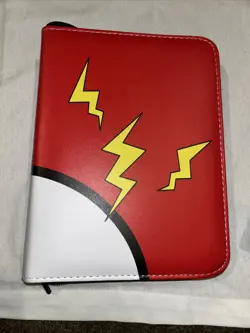 Trading Card Binder with 50 Removable Sleeves, 4-Pocket Organizer for 400 Cards - Image 1