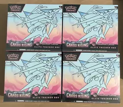 Pokemon TCG Chaos Rising Elite Trainer Box Pokemon Center New Sealed (Bulk) - Image 1