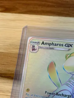 Ampharos GX - 185/181 - Pokemon Team Up Sun & Moon Secret Rare Card NM - Image 2