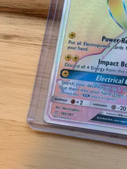 Ampharos GX - 185/181 - Pokemon Team Up Sun & Moon Secret Rare Card NM - Image 4