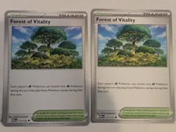 4x Forest of Vitality 117/132 Mega Evolutions Pokemon TCG Playset FREE SHIPPING - Image 1