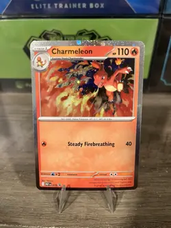Charmeleon MEP 079 - Cosmos Holo Blister Promo - Pokemon TCG: Chaos Rising - NM - Image 1