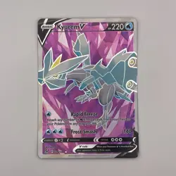 Pokemon Kyurem V 174/196 Swsh11: Lost Origin Ultra Rare Full Art Holo 220 HP - Image 1