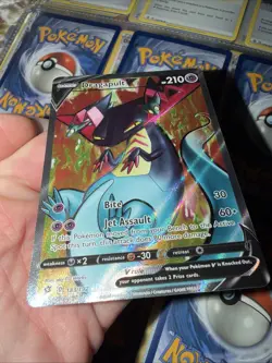 Pokemon TCG Dragapult V Full Art Holo Ultra Rare 183/192 Swsh02 Rebel Clash Card - Image 2