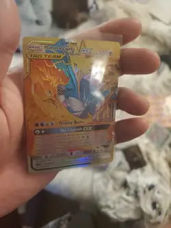 POKEMON TCG Moltres & Zapdos & Articuno GX - 44/68 - Hidden Fates - NM - Image 3
