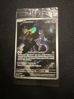 Mewtwo SVP 052 Pokemon TCG Black Star Promo Scarlet & Violet 151 Promo *SEALED* - Image 1