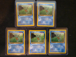 Pokemon 1999 WOTC Horsea 1st Edition Fossil 49/62 - Common NM Pack Fresh - Image 1
