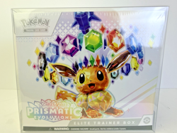Pokemon Prismatic Evolutions ETB Elite Trainer Box Sealed W/ CASE - Image 1