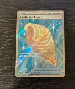 POKEMON TCG - JUMBO ICE CREAM - 109/086 - Full Art - CHAOS RISING - NEW - Image 1