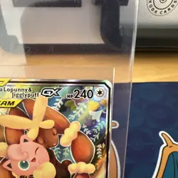 Pokemon TCG Cosmic Eclipse Mega Lopunny Jigglypuff GX Tag Team 226/236 NM++ - Image 4