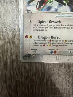 Rayquaza ex 97/97 Holo - Pokemon 2003 Dragon - Image 3