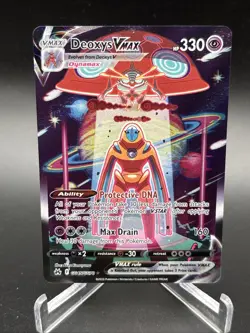 POKEMON CROWN ZENITH DEOXYS VMAX GG45/GG70 GALARIAN GALLERY LP - - Image 1