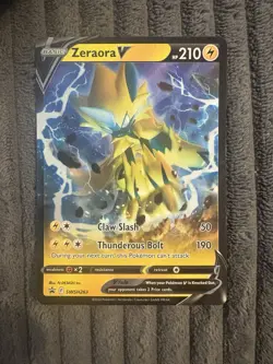 The Pokemon Company Zeraora V SWSH263 Promo Holo Sword & Shield 2022 English - Image 1