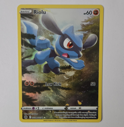Pokemon TCG Riolu GG26/GG70 Crown Zenith Galarian Gallery Ultra Rare Holo Eng 6… - Image 1