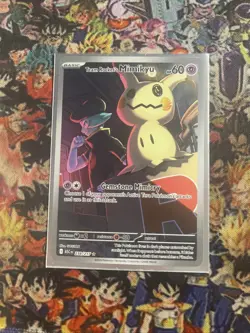 Pokemon Ascended Heroes Team Rocket’s Mimikyu 238/217 Illustration Rare - Image 1