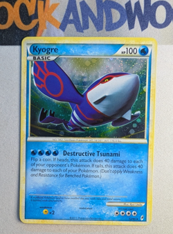Kyogre 12/95 Call Of Legends Holo Pokemon NM - Image 3