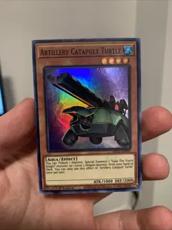 Artillery Catapult Turtle (MP21-EN099) - Super Rare - 1st Edition - Image 1