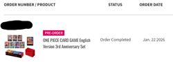 ✅PRESALE* ONE PIECE CARD GAME English Version 3rd Anniversary Set - Image 4