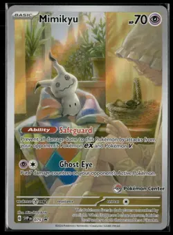 Mimikyu - (Pokemon Center Exclusive) SV: Scarlet & Violet Promo Cards 075 NM - Image 1
