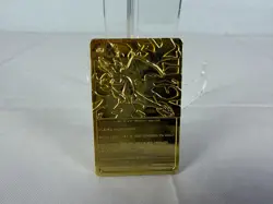 1999 Charizard Pokemon Trading Card 24K Gold Plated, Limited Edition Burger King - Image 2