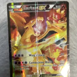 Pokemon Charizard EX Promo Holo XY XY121 180HP English TCG Card DAMAGED - Image 4