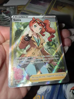 Sonia - 192/192 - Pokemon Rebel Clash Sword & Shield Full Art Ultra Rare Card NM - Image 1
