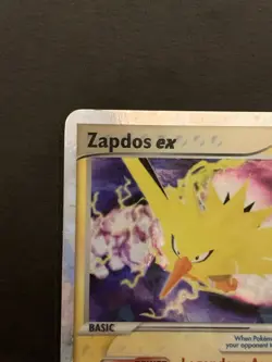 Pokemon Card Fire Red Leaf Green Zapdos EX 116/112 LP - Image 2