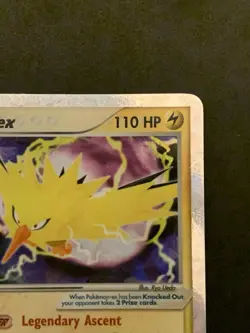 Pokemon Card Fire Red Leaf Green Zapdos EX 116/112 LP - Image 3