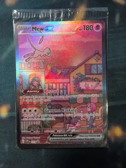 Mew ex 053 Sv: Scarlet & Violet Promo Cards Holo Sealed - Image 1