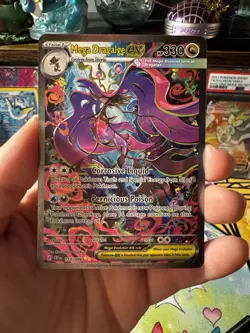 Mega Dragalge ex 118/086 Me04: Chaos Rising Holo ✨Clean card!! - Image 1