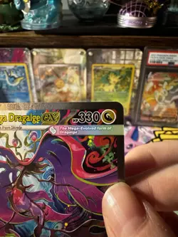 Mega Dragalge ex 118/086 Me04: Chaos Rising Holo ✨Clean card!! - Image 3