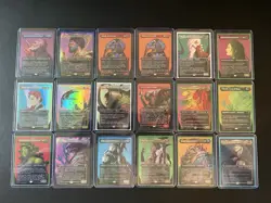 Magic: The Gathering Card Lot, Planeswalkers, Foils, Etched, Mythic, Rare Mint - Image 1