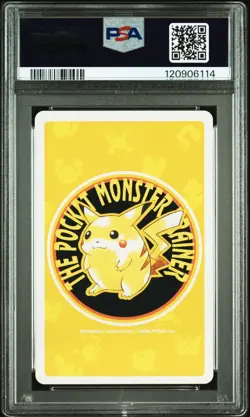 1998 POKEMON YELLOW VERSION PLAYING CARDS 129 MAGIKARP 2 OF HEARTS PSA10 - Image 2