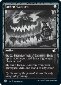 MTG magic cards 1x Jack-o'-Lantern - Foil Double Feature NM-Mint, English - Image 1