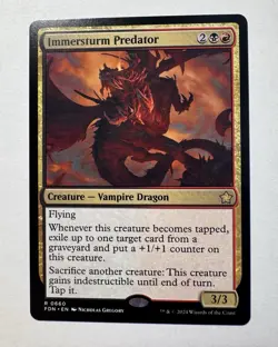 MTG - Immersturm Predator - FDN 0660 - Foundations - Rare - Magic the Gathering - Image 1
