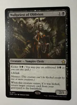 Nullpriest of Oblivion | Magic the Gathering MTG | Foundations | NM - Image 1