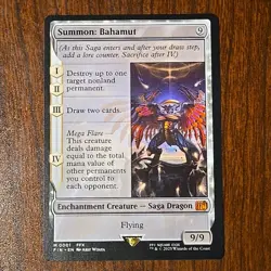 Magic: The Gathering Summon: Bahamut M 0001 - FINAL FANTASY (FIN) - Image 1