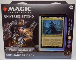 MTG Universes Beyond Warhammer 40k Forces Of The Imperium Commander Deck Sealed - Image 1