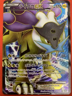 Raikou EX Full Art SR Dark Rush 071/069 NM Japanese Pokemon Card - Image 3