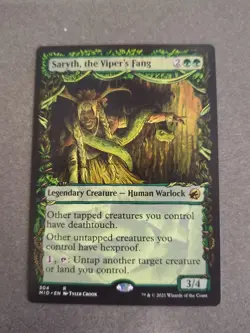 MTG Saryth, the Viper's Fang (304/553) Innistrad Midnight Hunt NM - Image 1