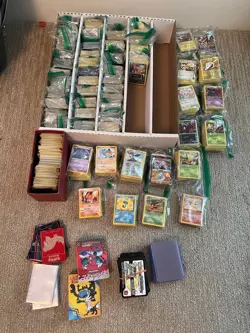 Pokemon TCG Bulk Lot 1000 Cards Guaranteed V, VMAX, EX, WOTC Holo! Insane Value! - Image 2
