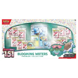 Pokemon Cards Blooming Waters 151 Premium Collection 12 Booster Packs Promo - Image 1