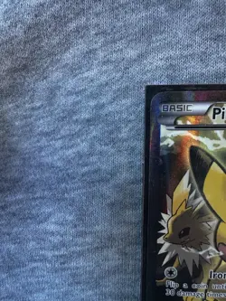 Pikachu EX ULTRA RARE XY124 Star Promo Pokemon Card - Image 3