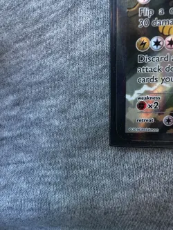 Pikachu EX ULTRA RARE XY124 Star Promo Pokemon Card - Image 4