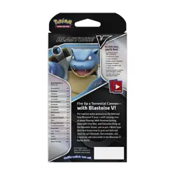 Pokemon Blastoise V Battle Deck Trading Card Game - Image 3