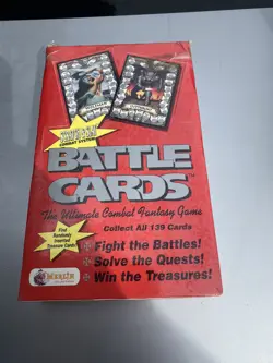 NEW Sealed 1993 Steve Jacksons Battle Cards Fantasy Combat 36 Packs of 10 Cards - Image 1