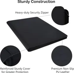 Premium 2300 Pockets Card Binder,Large 36-Pocket 2000+ Ringless Trading Album - Image 5