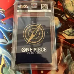 One Piece Card PSA9 Monkey D. Luffy P-033 2023 Japanese - Image 2