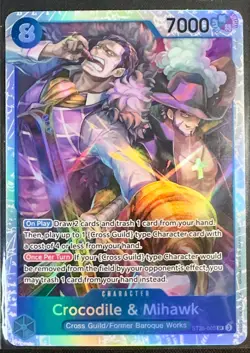 One Piece Crocodile & Mihawk ST25-003 SR Foil Starter Deck ST25 English NM - Image 1